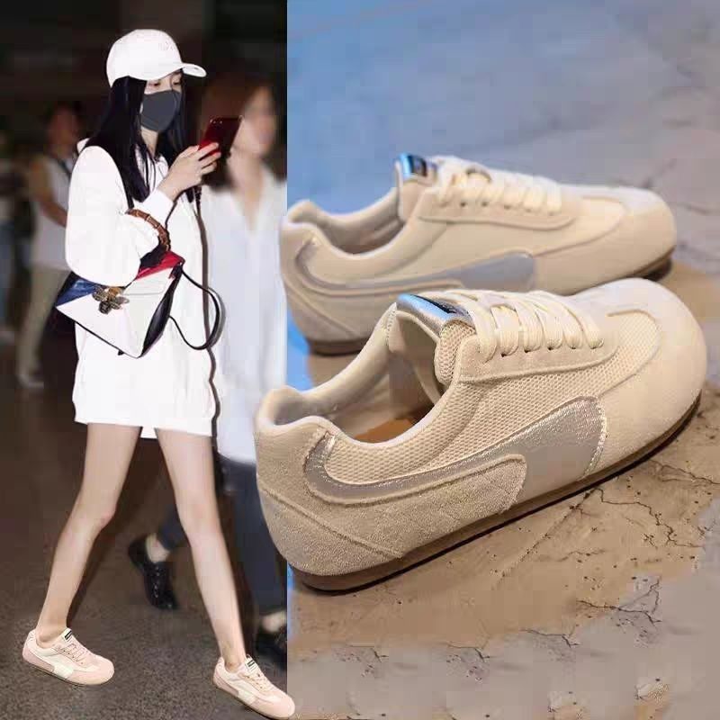 德训鞋2025春秋新款软底轻便时尚百搭勃肯舒适休闲网面增高女鞋,女鞋,休闲板鞋,淘宝优惠券,粉丝福利购,淘宝优惠卷