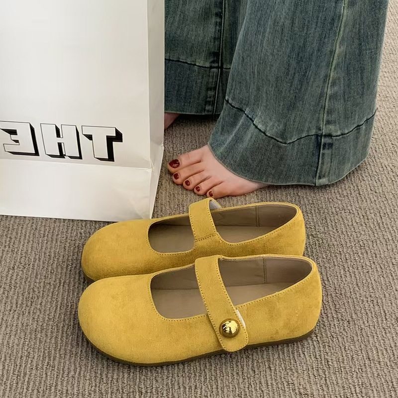 法式复古玛丽珍鞋女2025年夏季新款温柔百搭勃肯鞋软底豆豆鞋女,女鞋,时尚休闲鞋,淘宝优惠券,粉丝福利购,淘宝优惠卷