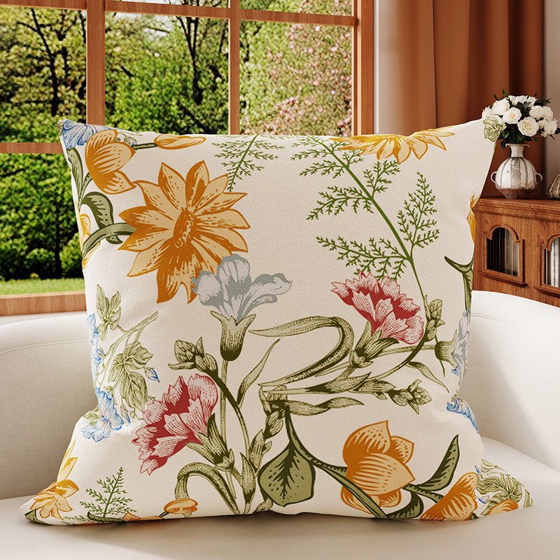 田园风抱枕沙发靠枕靠垫腰枕