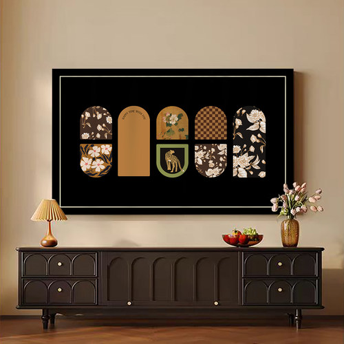 高档现代风电视全包防尘罩