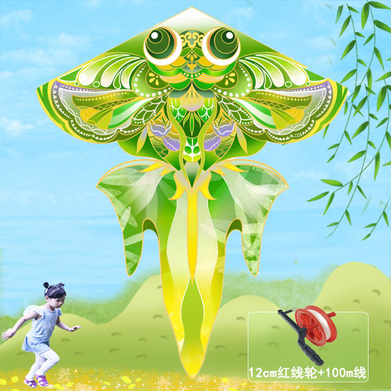 新款国潮风金鱼风筝品牌高档大人成人专用潍坊户外儿童