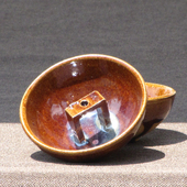 灯器灯盏中式 复古家用长明灯破损补发宝玥林 点油灯食用油土陶老式