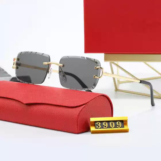 New Style Men's Casual Sunglasses with Personality, Women's Anti-Uv Sunglasses, Comfortable Sports Sun Protection Glasses