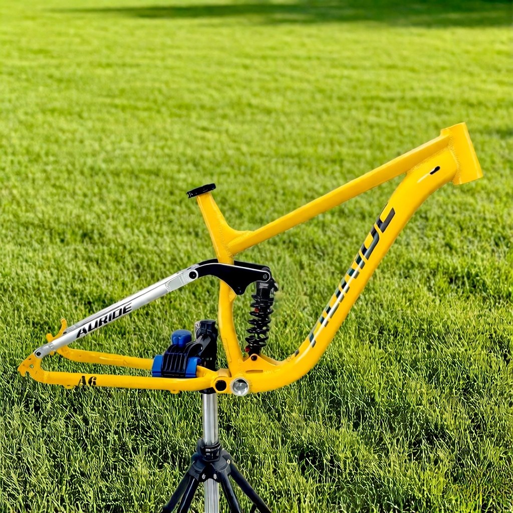 AURIDE速降软尾山地车架27.5寸赠送弹簧后胆软尾铝合金自行车架