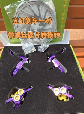 青蛙FV4升级款RV4四活塞油压碟刹山地自行车刹车轻峰立缸油刹