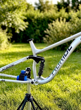 AURIDE速降软尾山地车架27.5寸赠送弹簧后胆软尾铝合金自行车架