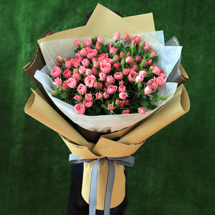 每周新款!蔷薇花束花店送花上门同城鲜花速递北京上海广州成都