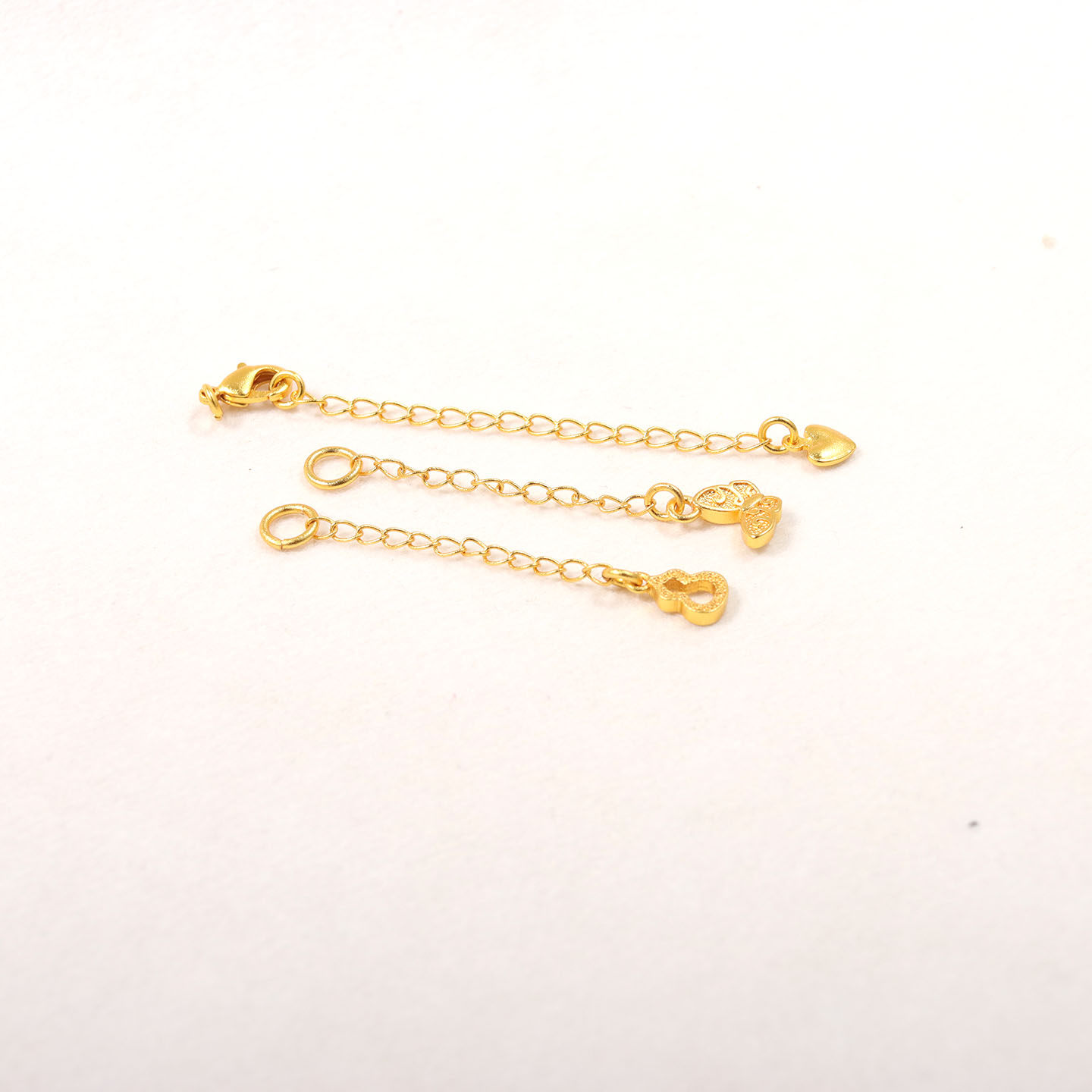 古法金保色葫芦延长链尾链DIY配饰高级感轻奢龙虾扣链条百搭,饰品/流行首饰/时尚饰品新,首饰延长链,淘宝优惠券,粉丝福利购,淘宝优惠卷