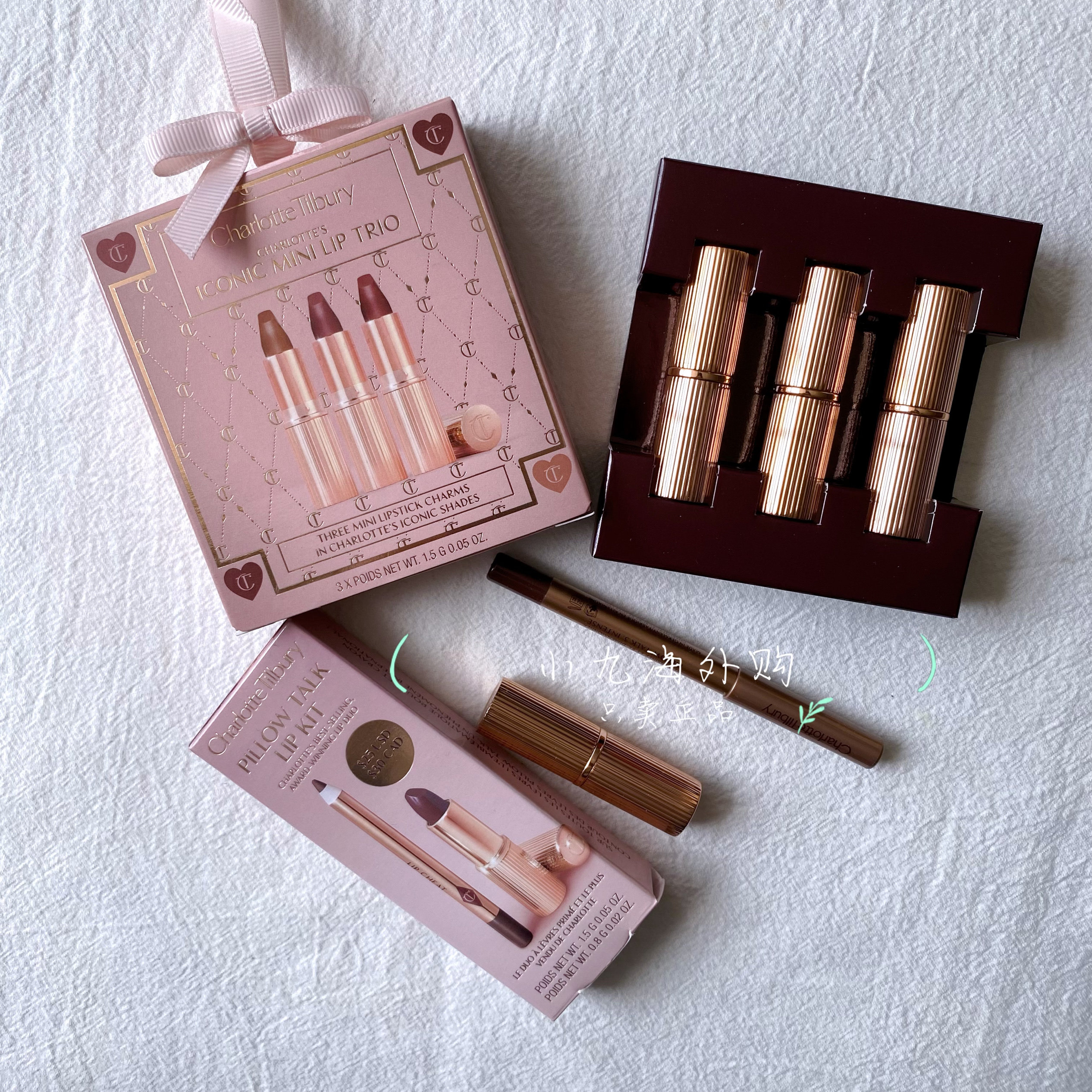 Charlotte Tilbury Mat Mini Dodaq Boyası Dəsti (3x1.5g)