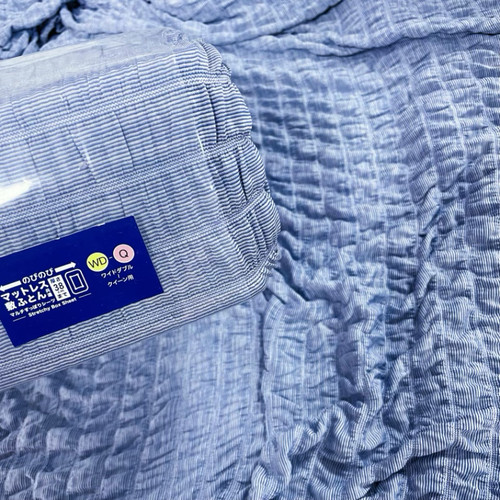 外贸强冷感高弹床笠夏凉床罩