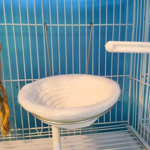 鸟窝 玉鸟丝雀 包邮一个包邮 保暖 双面带架子绒布温暖