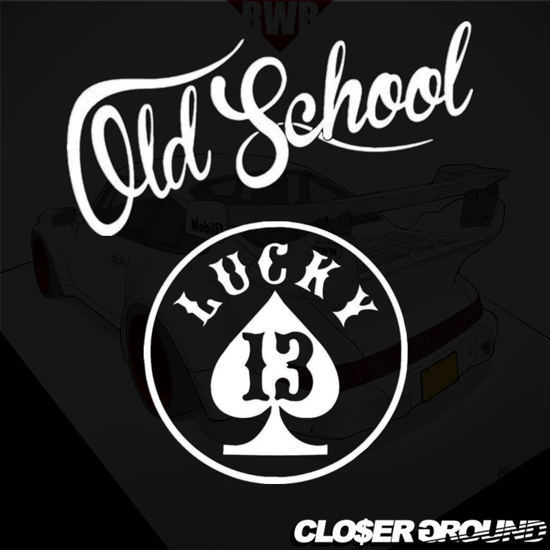 oldschool前后玻璃风挡潮流汽车