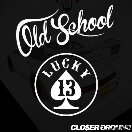 oldschool汽车前后玻璃风挡车贴 个性创意改装潮流高尔夫车身贴纸