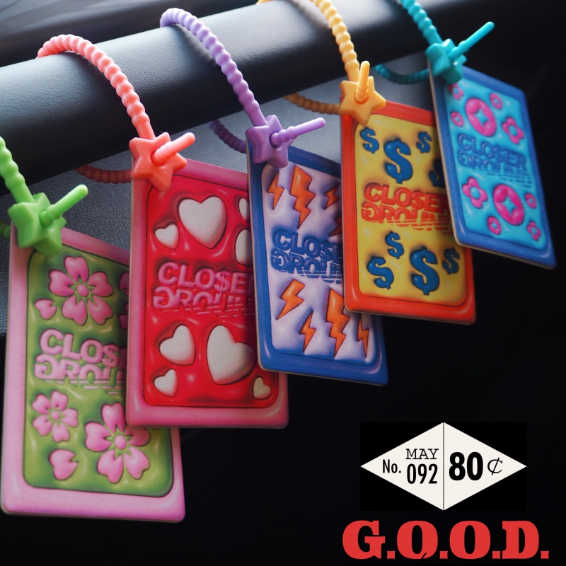 膨胀图案挂饰高级汽车香薰片