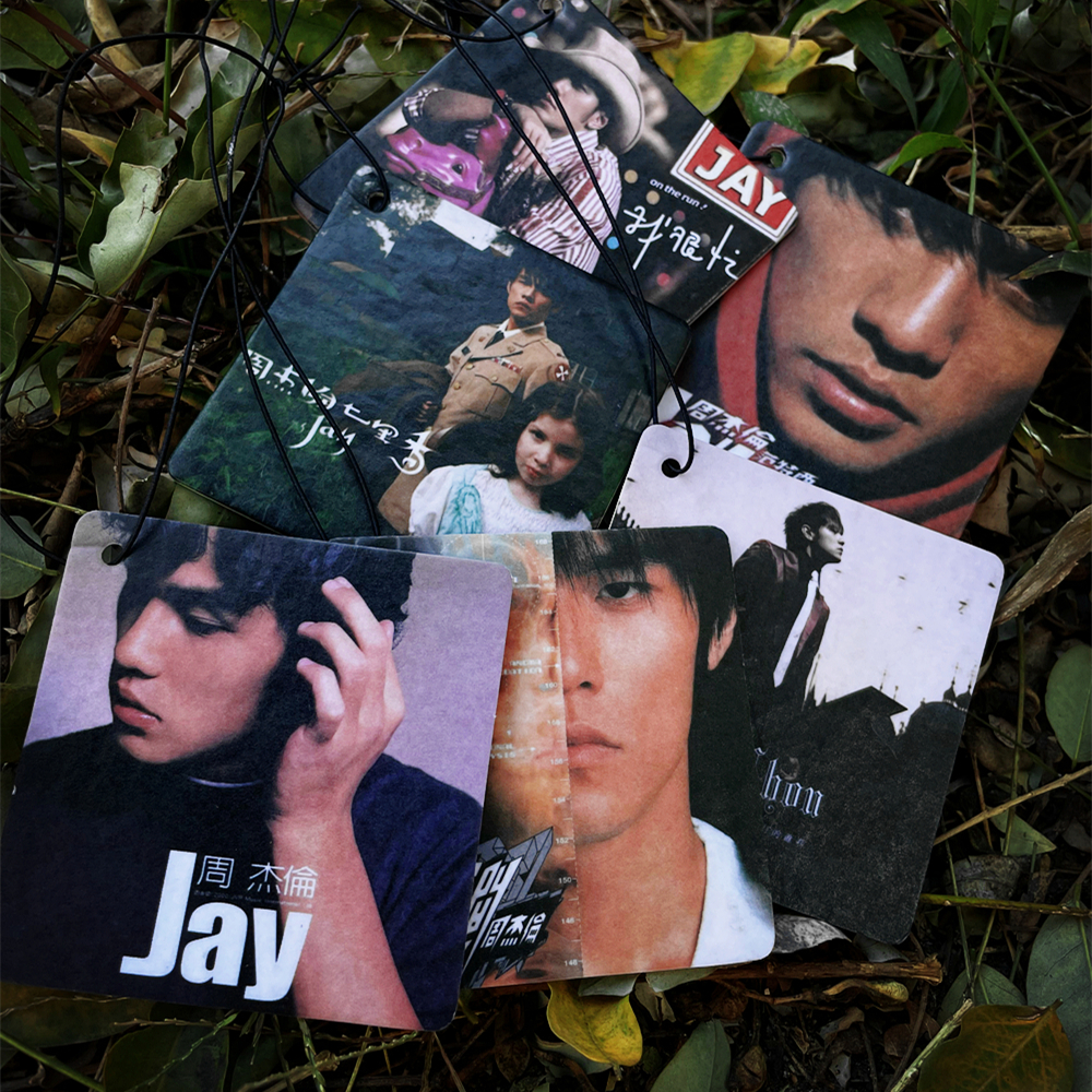 周杰伦专辑封面淡香汽车香片