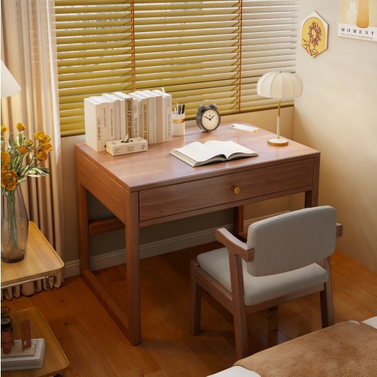 新款实木书桌成人学生学习读书桌