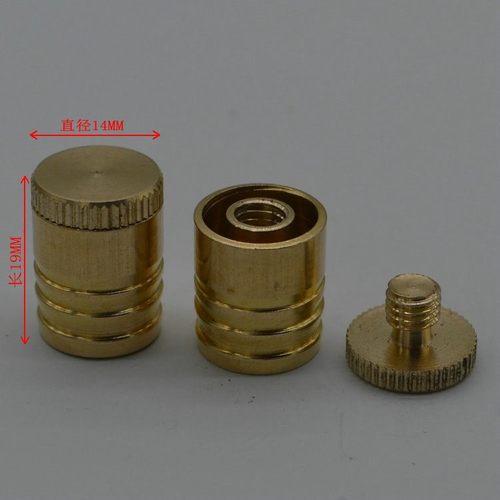 茶盘排水铜管双环带螺帽出水接头出水口铜水嘴排水口茶道零配件