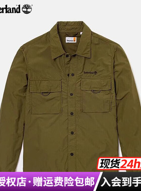 Timberland添柏岚户外男防泼水宽松舒适透气长袖衬衫外套|A2NFJ