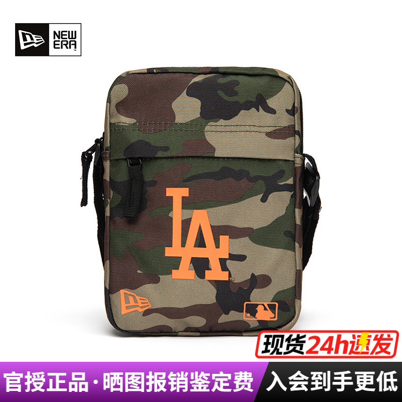 NEWERA男女LA迷彩印花单肩包