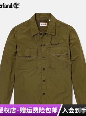 Timberland添柏岚户外男防泼水宽松舒适透气长袖衬衫外套|A2NFJ