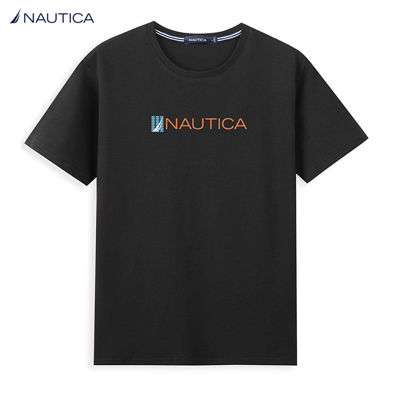 印花t恤短袖nautica/诺帝卡休闲