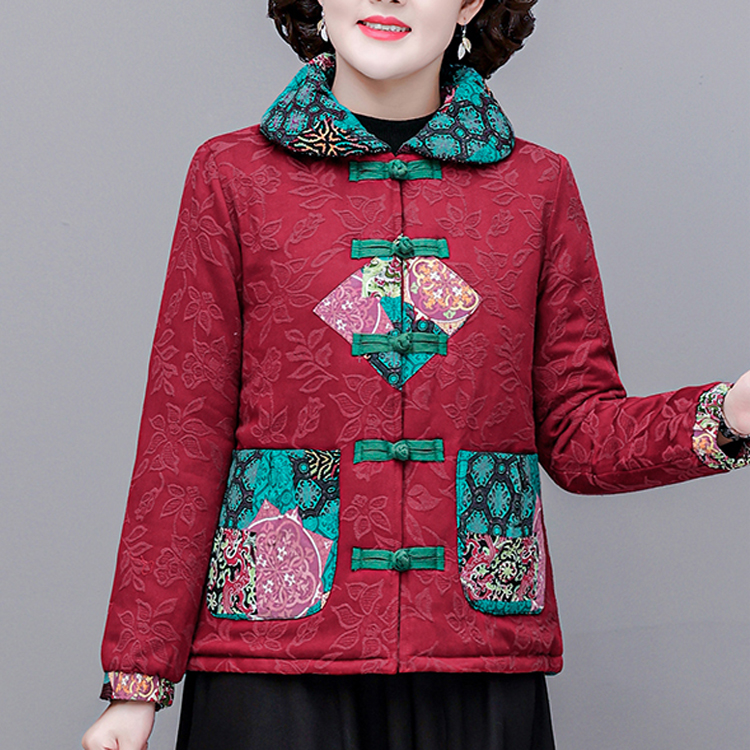 棉麻2022秋季新款民族风棉袄