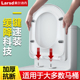 马桶盖通用家用加厚坐便器缓降盖板老式 马桶圈U型V型座便盖子配件