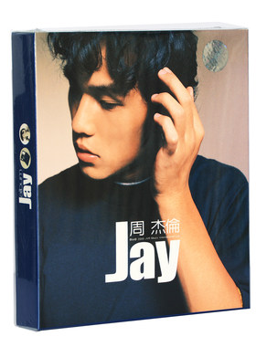 原装台版进口碟 周杰伦首张同名专辑 JAY CD+DVD 歌词本 环球唱片