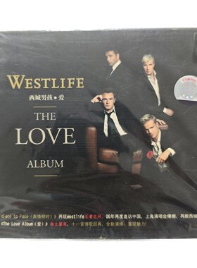 西城男孩WESTLIFE THE LOVE ALBUM 爱 正版CD 新索发行