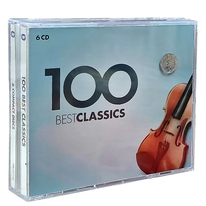 原装进口音乐百分百系列Best Classics古典音乐精选 100首 6CD