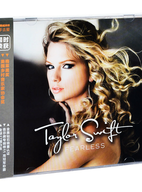 正版专辑 Taylor Swift Fearless 泰勒斯威夫特放手去爱 CD