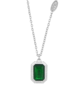 邦BANG “绿色翡翠”宝石项链 刘聪同款街头潮流钛钢情侣男女同款