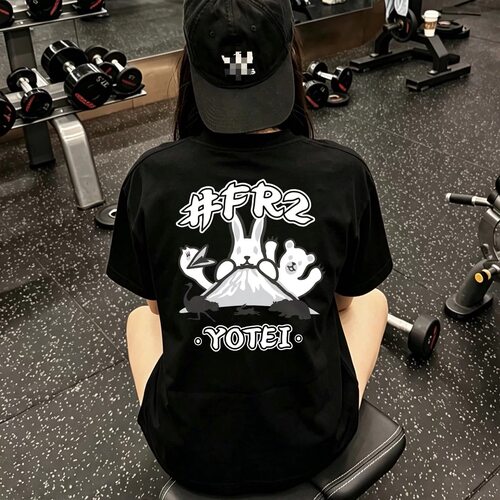 #FR2 羊蹄北海道门店限定男女情侣美式复古短袖T恤