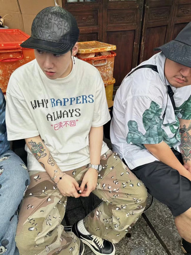 MerryWannaBe MWB capper同款“已读不回”英文标语美式短袖T恤