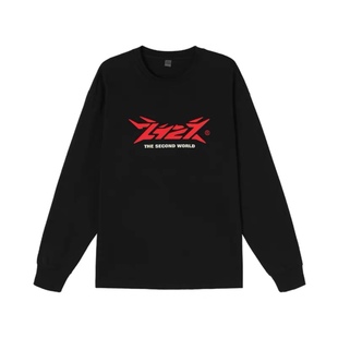 2727WORLD 法老同款经典logo基础长袖T恤打底衫内搭 美式复古街头