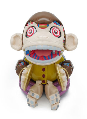 adFunture《MECHASOUL: PSYCHO CHIMP》原色版机械猴 限量潮玩