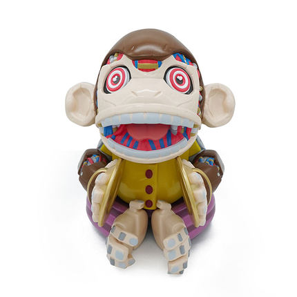 adFunture《MECHASOUL: PSYCHO CHIMP》原色版机械猴 限量潮玩