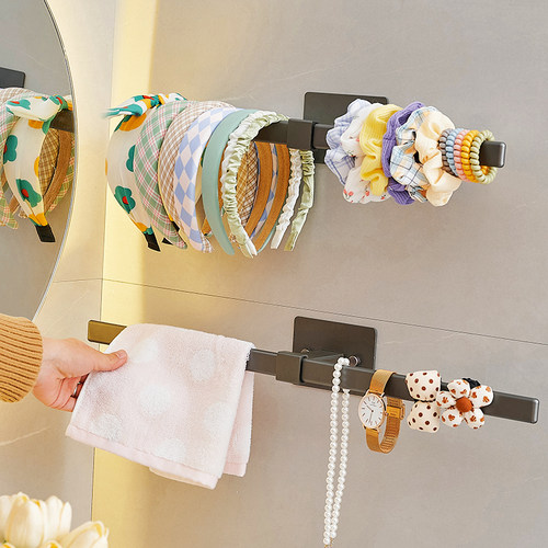 免打孔壁挂头箍架大容量一架搞定