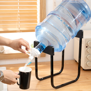 纯净水桶置物架子矿泉水抽水器大桶装水支架倒置取水器饮水机神器
