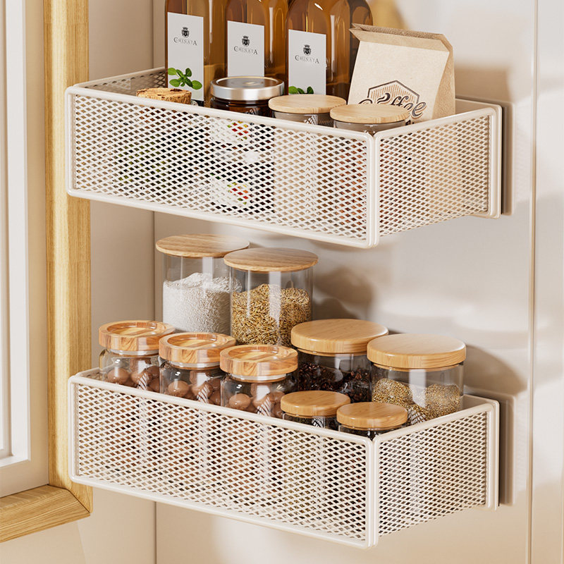 冰箱贴磁吸置物架厨房用品2025年新款挂篮多功能创意大容量收纳筐,厨房/烹饪用具,厨房置物架/置物柜/角架,淘宝优惠券,粉丝福利购,淘宝优惠卷