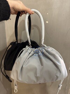 束绳防水手提单肩斜挎女包