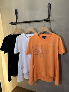 23秋冬女 圓領百搭T恤 b.sport閃電小logo短袖 香港專櫃代購agnes