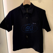 agnes b.sport時尚品牌logo百搭短袖 衬衫 香港专柜代购 25春夏男款