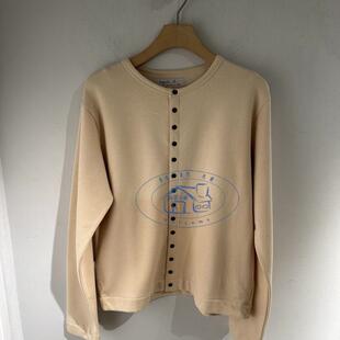 香港专柜代购agnes b.HOMME经典款纯色百搭长袖加绒外套 24秋冬男