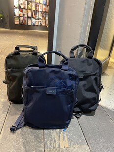 香港專櫃代購agnes b.經典款防水尼龍男女款雙肩背包 22春夏小號