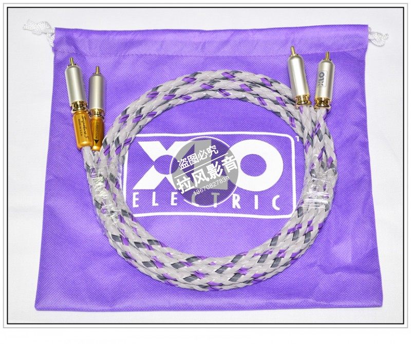 美国XLO至高Signature 3签名3发烧级音响功放RCA双莲花音频信号线