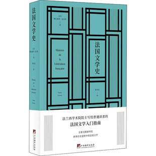 法国文学史 中央编译出版社 (法)格扎维埃·达尔科 著 张兆龙 译 文学理论/文学评论与研究QG