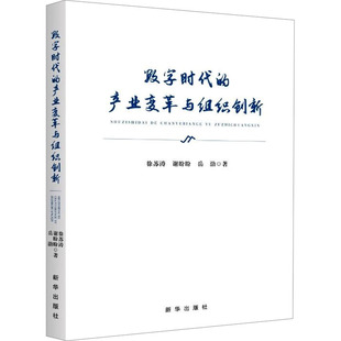 数字时代的产业变革与组织创新 新华出版社 徐苏涛,谢盼盼,岳渤 著 经济理论QG