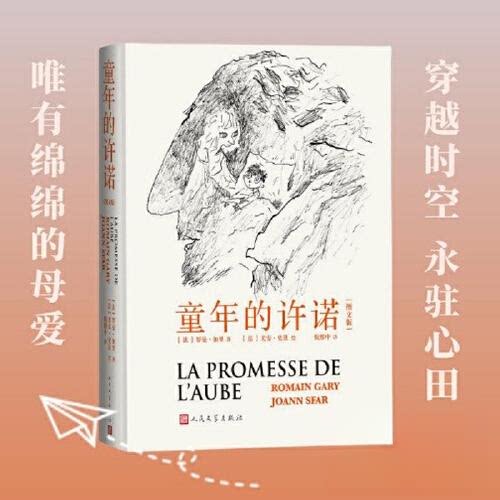 童年的许诺（图文版）（法）罗曼·加里 著 （法）尤安·史法 绘 倪维中 译人民文学出版社现代/当代文学QG图片