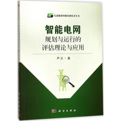 智能电网规划与运行的评估理论与应用 科学出版社 严正 著 建筑/水利（新）QG